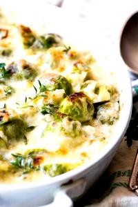 1 Cup Creamed Brussels Sprouts (from Fresh)
