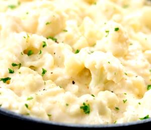 1 Cup Creamed Cauliflower