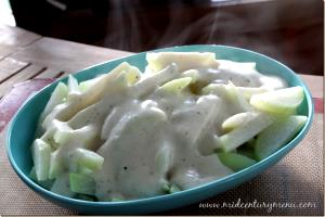 1 Cup Creamed Kohlrabi