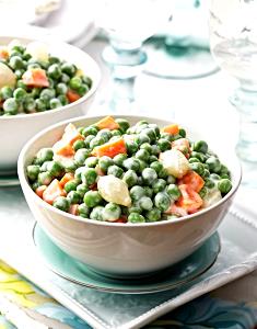1 Cup Creamed Peas and Carrots (from Frozen)