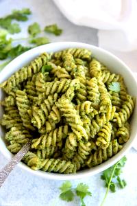 1 cup Creamy Cilantro Lime Pesto Hot Pasta