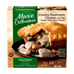 1 Cup Creamy Mushroom & Chicken Pot Pie
