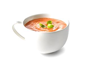 1 Cup Creamy Tomato Basil Soup, Rts