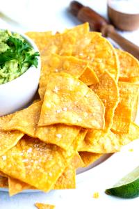 1 Cup Crushed Lowfat Tortilla Corn Chips