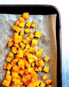 1 Cup Cubed Butternut Winter Squash (Without Salt, Cooked, Baked)