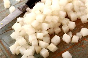 1 Cup Cubed Turnip