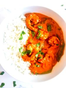 1 Cup Curried Shrimp