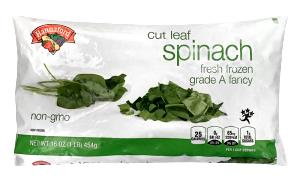1 cup Cut Leaf Spinach
