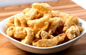 1 Cup Deep-Fried Pork Rinds