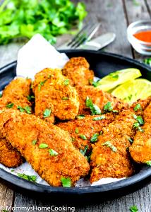1 Cup Diced Baked or Fried Coated Chicken Skinless (Coating Eaten)