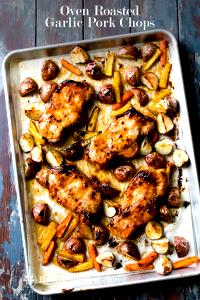 1 Cup Diced Broiled or Baked Pork Chop