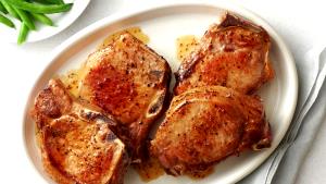 1 Cup Diced Broiled or Baked Pork Steak or Cutlet (Lean and Fat Eaten)