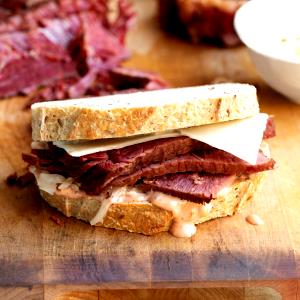 1 Cup Diced Corned Beef (Lean Only Eaten)