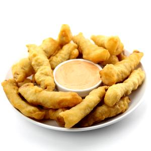 1 Cup Diced Fried, Battered Tenderloin Pork