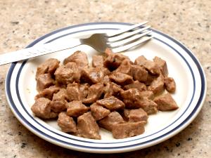 1 Cup Diced Fried Beef Steak