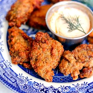 1 Cup Diced Fried Dove