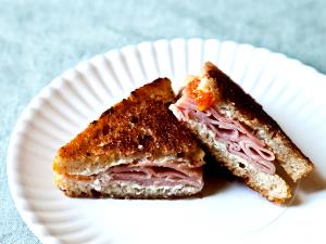 1 Cup Diced Fried Ham (Lean and Fat Eaten)