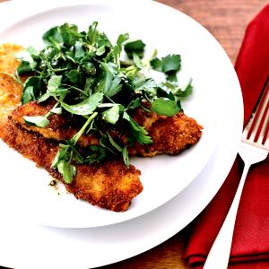 1 Cup Diced Fried Veal Cutlet or Steak