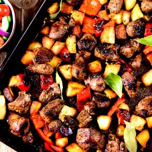 1 Cup Diced Lamb Roast (Lean Only Eaten)