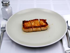 1 Cup Diced Pork Leg (Rump Half, Lean Only, Cooked, Roasted)