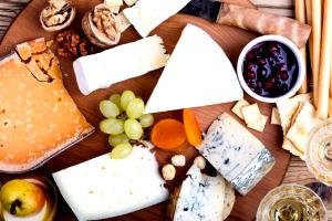 1 Cup Diced Processed Cheese (with Wine)