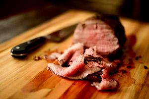 1 Cup Diced Roast Beef (Lean Only Eaten)