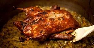 1 Cup Diced Roasted Wild Goose