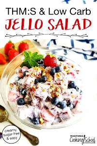 1 Cup Diet Gelatin Salad with Vegetables (Sweetened with Low Calorie Sweetener)