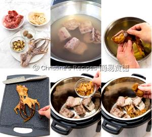 1 Cup Dried, Yield After Cooking Boiled Dried Octopus