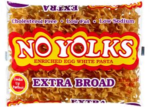 1 cup dry (56 g) Yolk Free Extra Wide Egg White Pasta