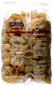 1 cup dry Organic Whole Wheat Shells