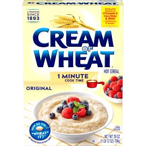 1 Cup Dry Quick Cream Of Wheat Cereals
