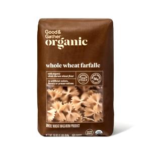 1 cup dry Whole Wheat Farfalle