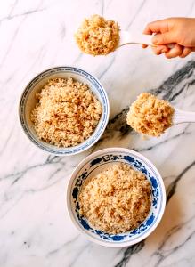 1 Cup, Dry, Yields Brown Rice (Fat Added in Cooking)