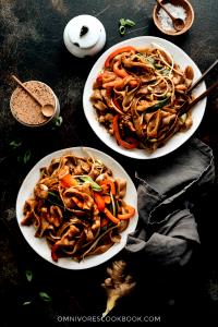 1 Cup, Dry, Yields Chow Fun Rice Noodles (Fat Not Added in Cooking)