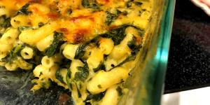 1 Cup, Dry, Yields Spinach Macaroni