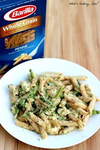 1 Cup D.W. Whole Wheat Pasta & Alfredo