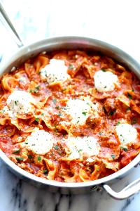 1 cup Easy One-Pot Lasagna
