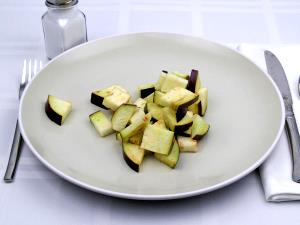 1 Cup Eggplant, Raw