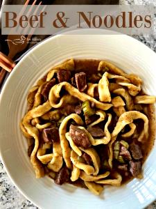 1 cup Family Style Beef Egg Noodle Meal