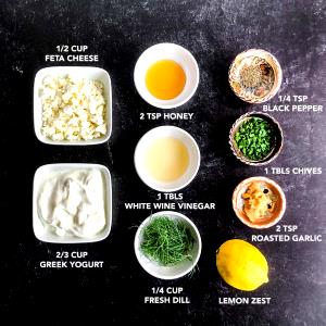 1 Cup Feta Cheese Dressing