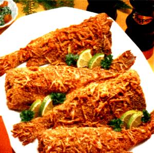1 Cup Flaked Baked Breaded or Battered Croaker