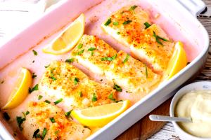 1 Cup Flaked Baked or Broiled Flounder
