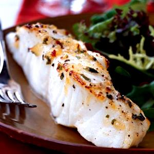 1 Cup Flaked Baked or Broiled Sea Bass