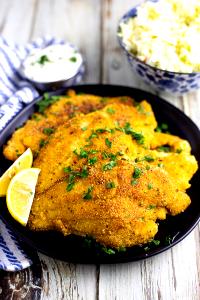 1 Cup Flaked Fried Battered Catfish