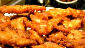 1 Cup Flaked Fried Battered Pike