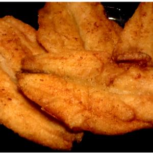 1 Cup Flaked Fried Floured or Breaded Trout