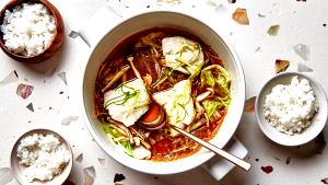 1 Cup Flaked Steamed or Poached Barracuda