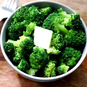 1 Cup, Flowerets Cooked Broccoli (from Frozen, Fat Not Added in Cooking)