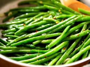 1 Cup Fresh Cooked Green String Beans (from Fresh, Fat Added in Cooking)